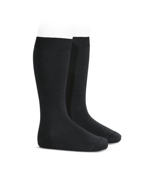 Condor Flat Cotton Knee Socks 230 Gray - 2019/2