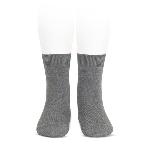 Condor Flat Cotton Crew Socks 174 Iris - 2019/4