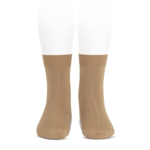 Condor Flat Cotton Crew Socks 174 Iris - 2019/4