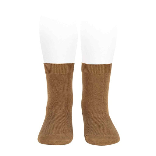 Condor Flat Cotton Crew Socks 900 Black - 2019/4