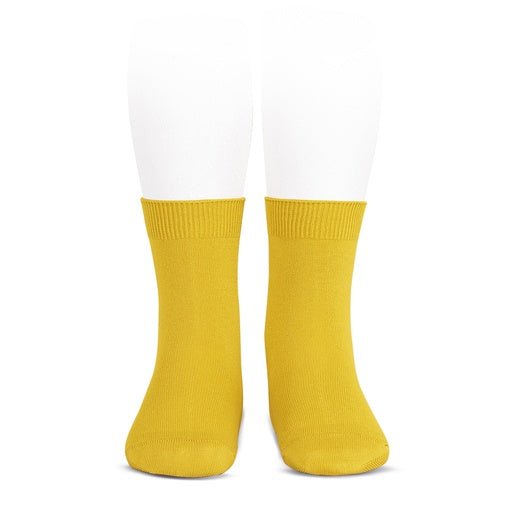 Condor Flat Cotton Crew Socks 303 Cream - 2019/4