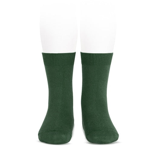 Condor Flat Cotton Crew Socks 630 Yellow - 2019/4