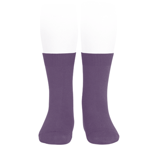 Condor Flat Cotton Crew Socks 780 Bottle Green - 2019/4