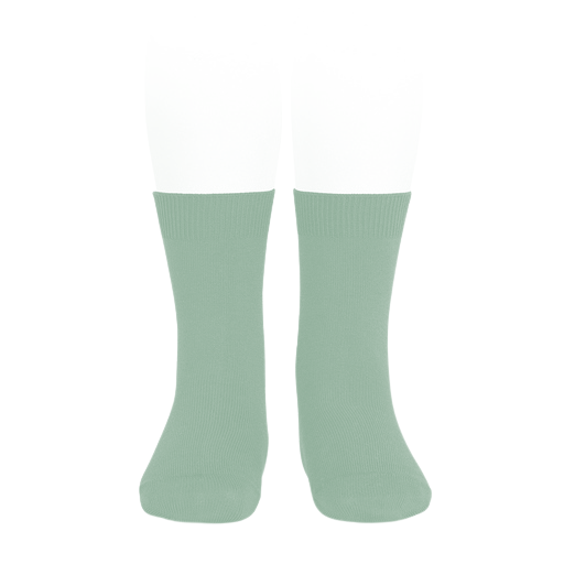 Condor Flat Cotton Crew Socks 200 White - 2019/4