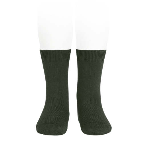 Condor Flat Cotton Crew Socks 347 Luggage - 2019/4