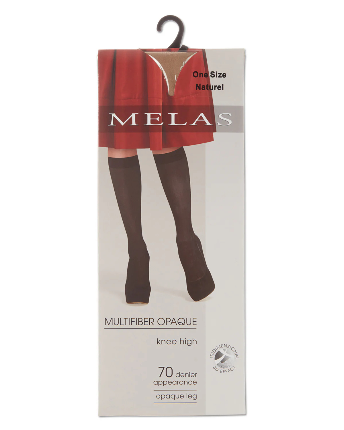 Melas Womens Multi Fiber Opaque Knee Highs - At-339