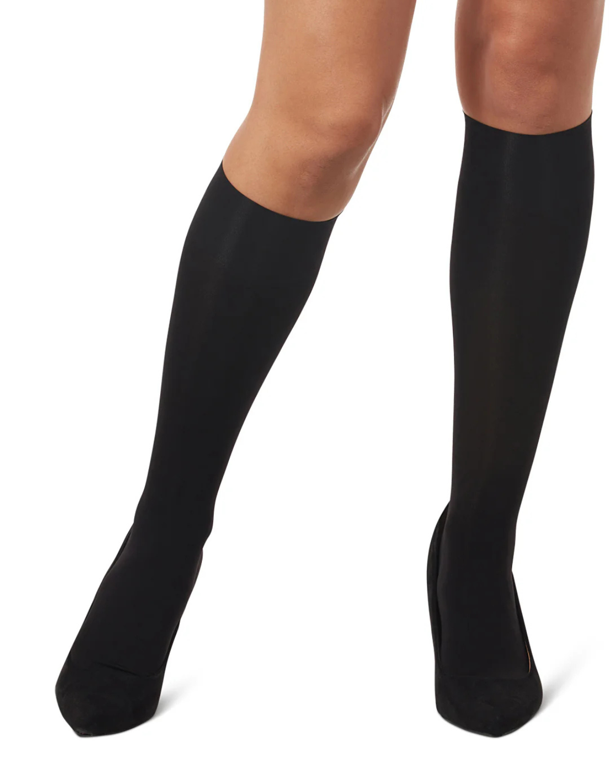 Melas Womens Multi Fiber Opaque Knee Highs - At-339