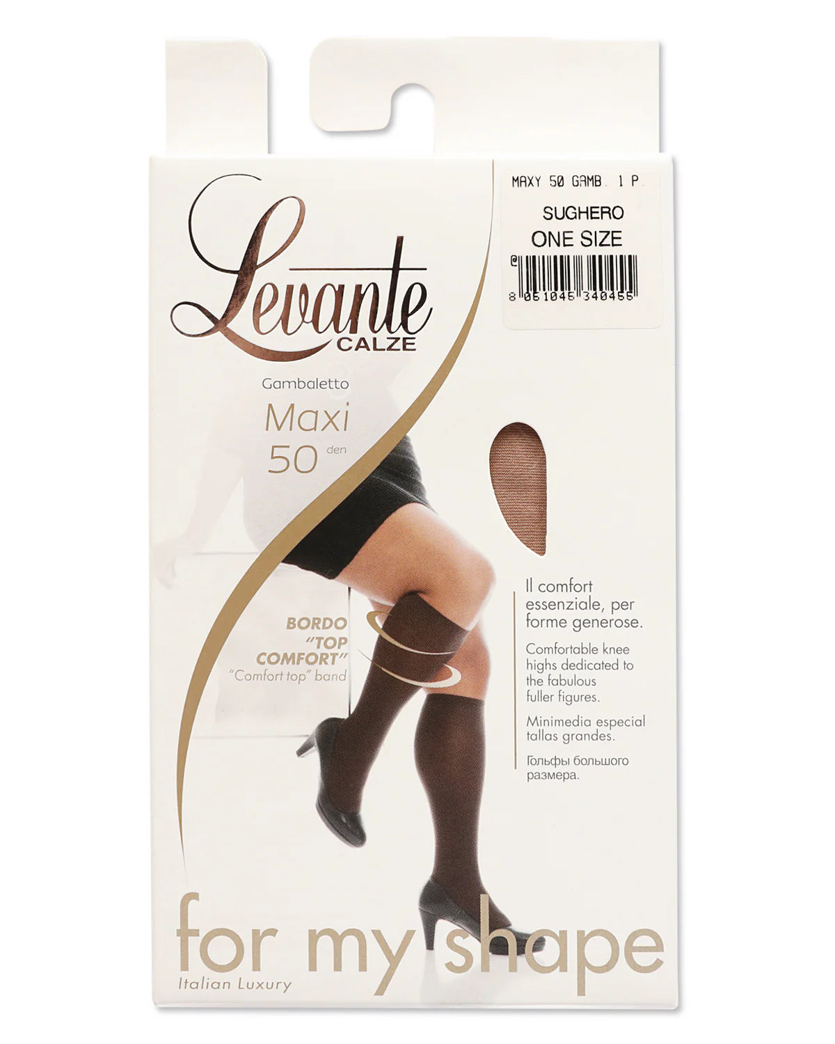 Levante Womens Levante Dali Soft Matte Opaque Knee Highs - Dali 50