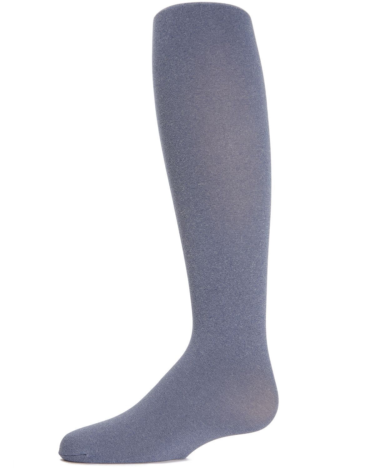 Memoi Heavenly Heather Girls Opaque Tights - Mk-054
