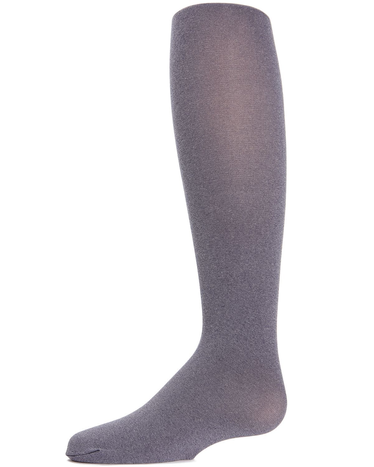 Memoi Heavenly Heather Girls Opaque Tights - Mk-054