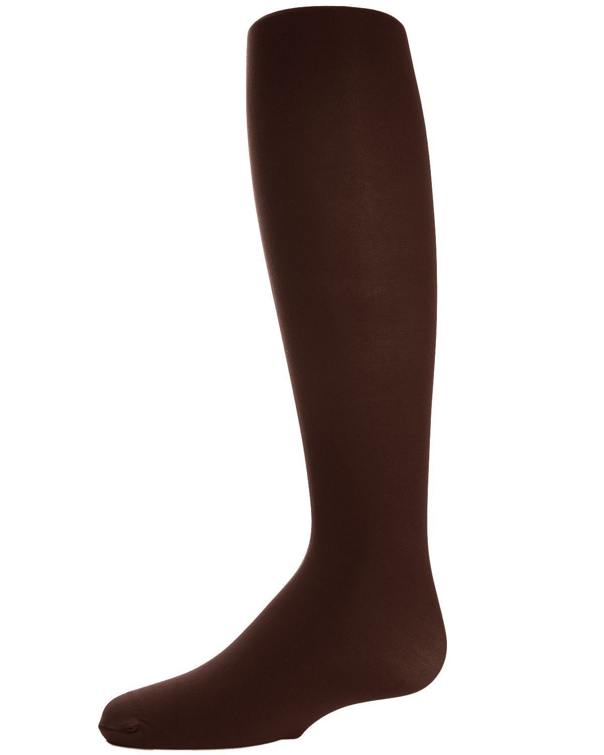Memoi Infant Winter Opaque Nylon Tights Black - Mk-208