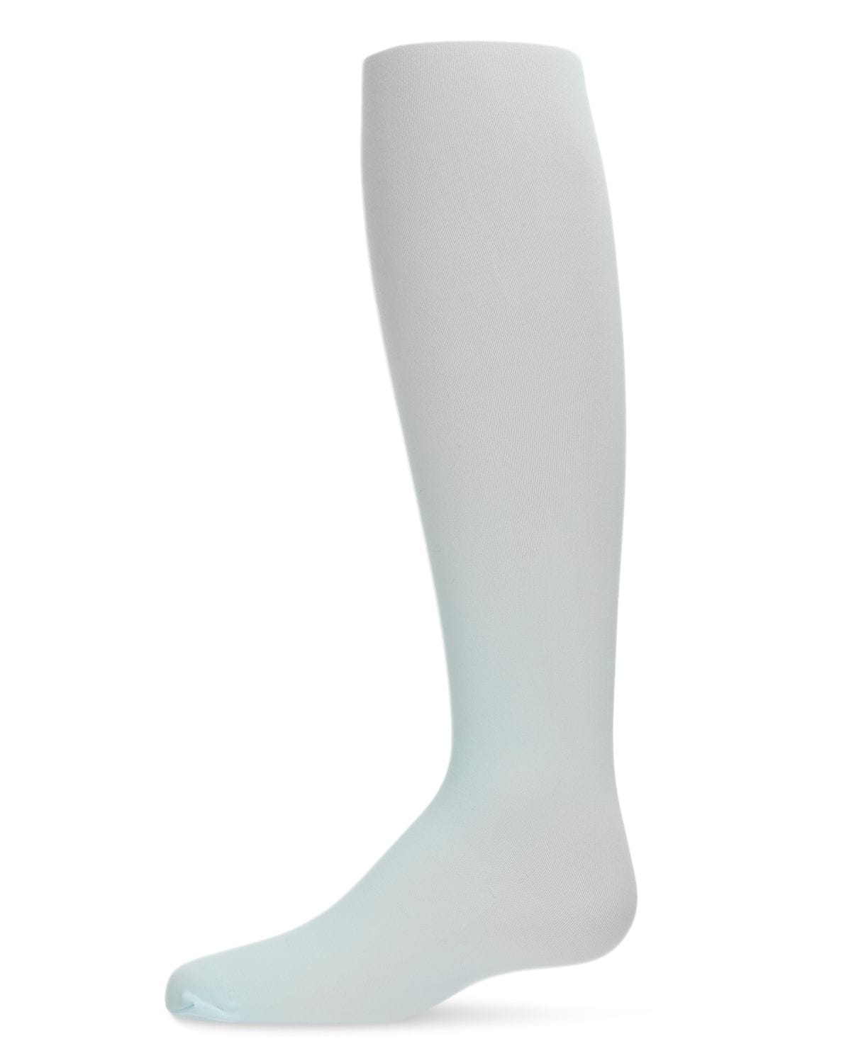 Memoi Infant Winter Opaque Nylon Tights Winter White - Mk-208