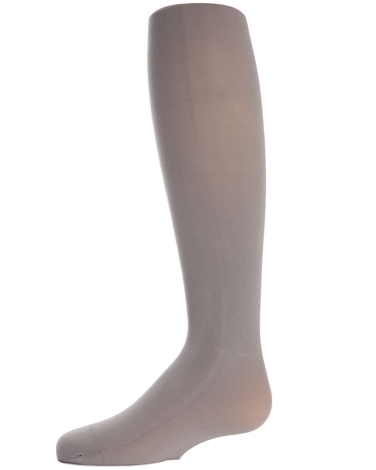 Memoi Infant Winter Opaque Nylon Tights Burgundy - Mk-208