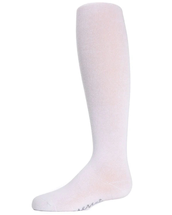 Memoi Girls Soft Pima Cotton Opaque Tights Brown - Mk-301