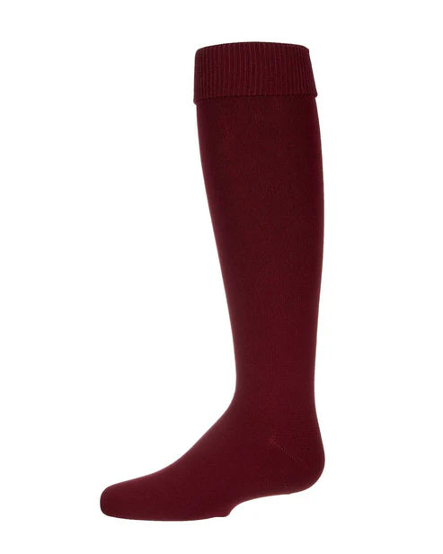Memoi Kids Basic Cotton Blend Knee High Socks Light Tan - Mk-5056
