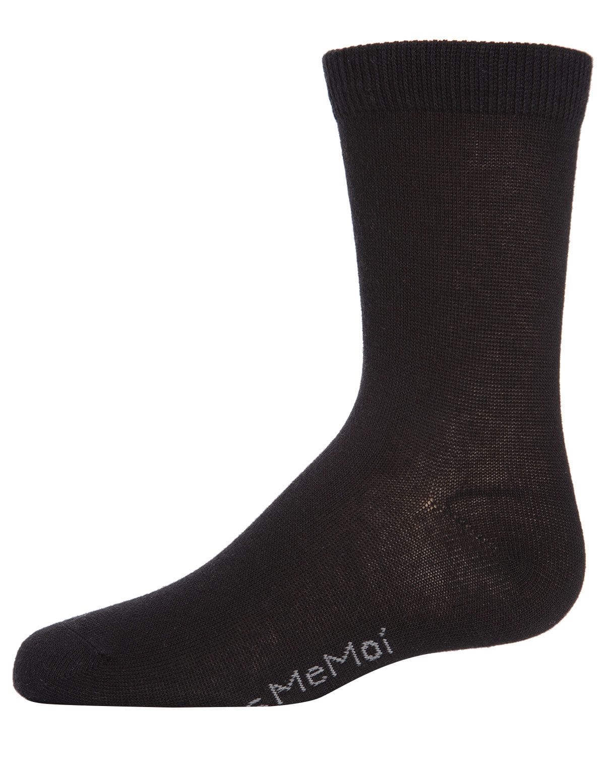 Memoi Kids Basic Cotton Blend Crew Socks - Mk-5104