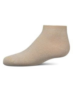 Memoi Kids Basic Soft Rayon from Bamboo Anklet Socks Black - Mk-6066