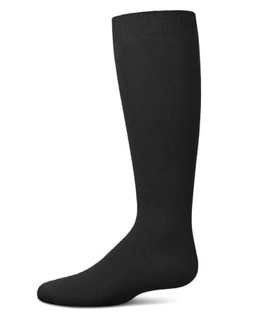 Memoi Kids Basic Soft Rayon from Bamboo Knee High Socks Pale Gray - Mk-6266