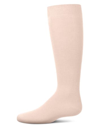 Memoi Kids Basic Soft Rayon from Bamboo Knee High Socks Dark Spruce - Mk-6266
