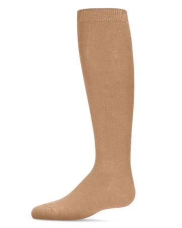 Memoi Kids Basic Soft Rayon from Bamboo Knee High Socks Blush - Mk-6266