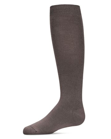 Memoi Kids Basic Soft Rayon from Bamboo Knee High Socks Blush - Mk-6266