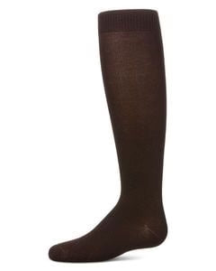 Memoi Kids Basic Soft Rayon from Bamboo Knee High Socks Blush - Mk-6266