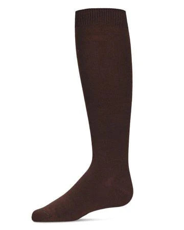 Memoi Kids Basic Soft Rayon from Bamboo Knee High Socks Blush - Mk-6266