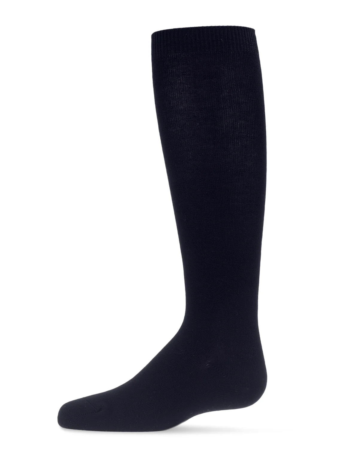 Memoi Kids Basic Soft Rayon from Bamboo Knee High Socks Coffee Bean - Mk-6266