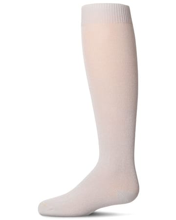 Memoi Kids Basic Soft Rayon from Bamboo Knee High Socks Dark Spruce - Mk-6266