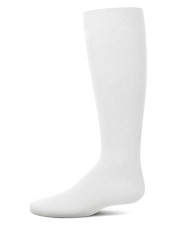 Memoi Kids Basic Soft Rayon from Bamboo Knee High Socks Deep Mauve - Mk-6266