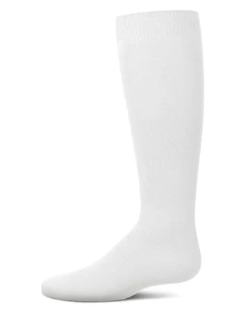 Memoi Kids Basic Soft Rayon from Bamboo Knee High Socks Black - Mk-6266