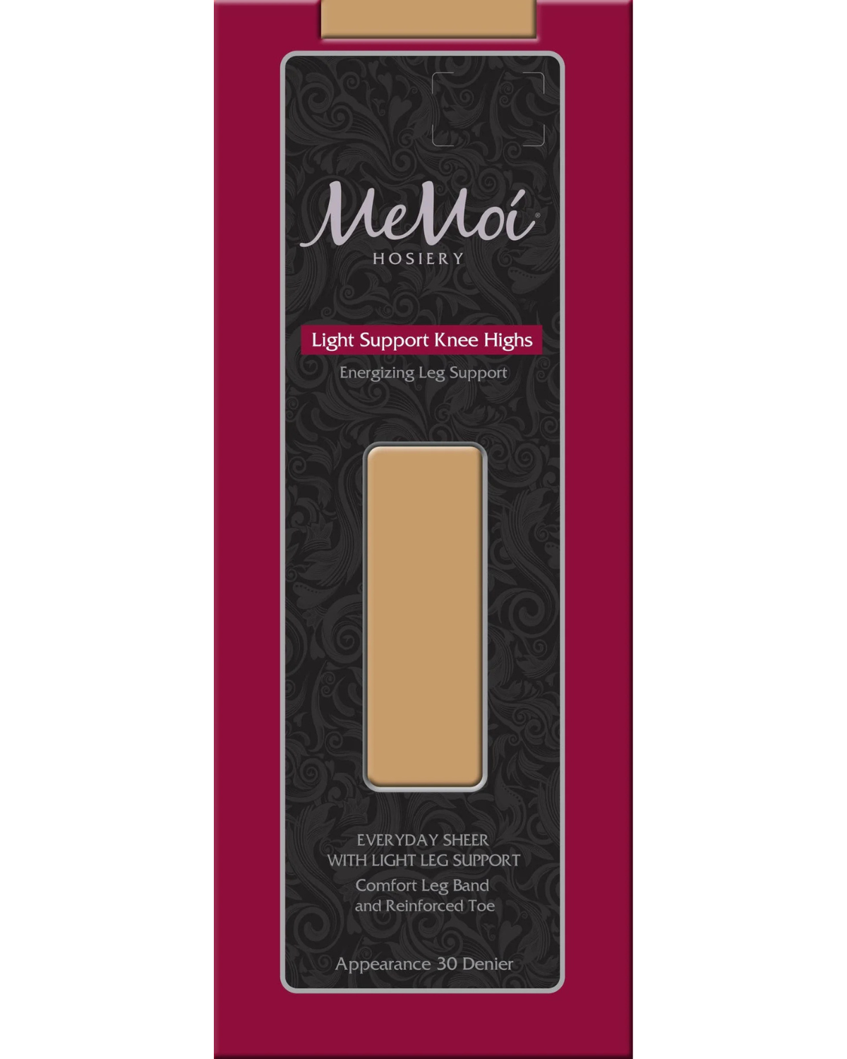 Memoi Womens Light Support Sheer Knee Highs - Ms-715