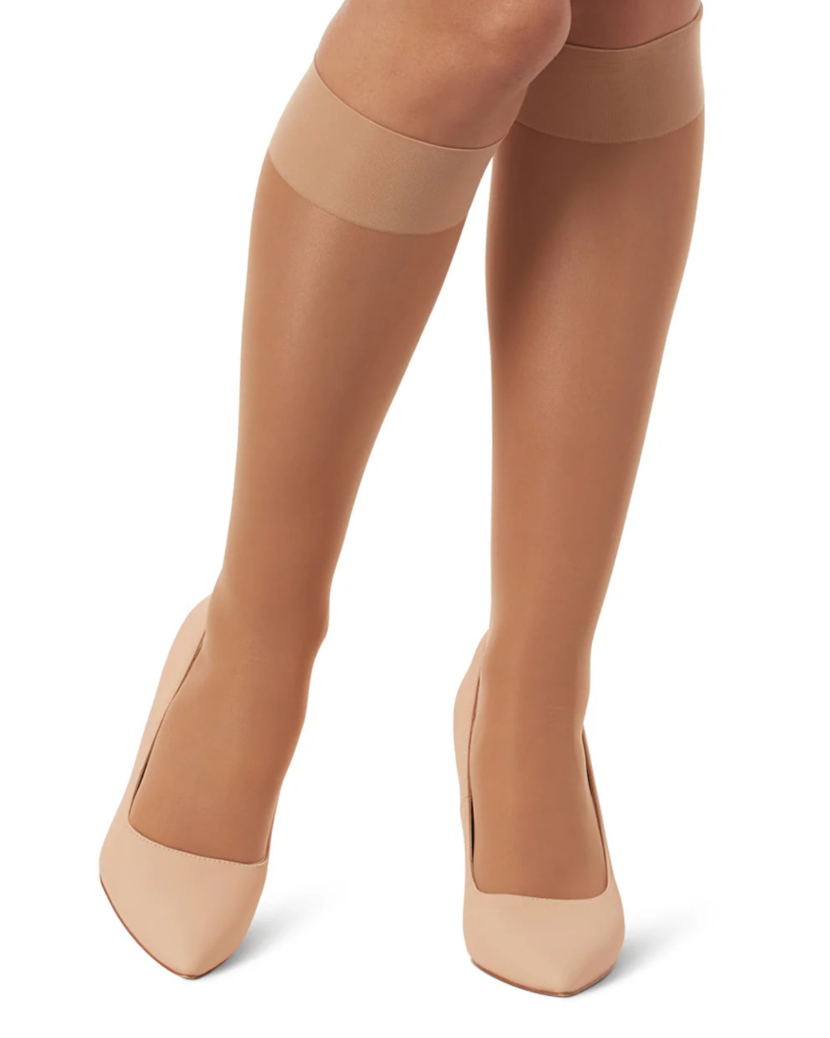 Memoi Womens Perfect 40 Knee Highs - Ms-724