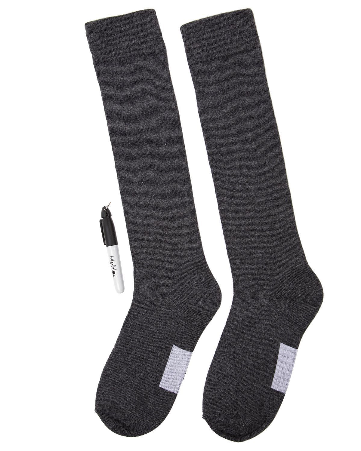 Memoi Write On Camp Kids Cotton Blend Knee High Socks 3-Pack - Promo 710