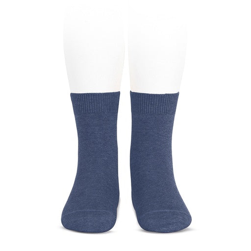 Condor Flat Cotton Crew Socks 674 Nude - 2019/4