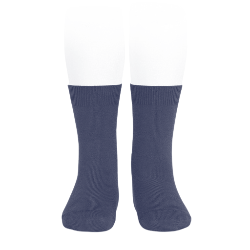 Condor Flat Cotton Crew Socks 290 Charcoal - 2019/4