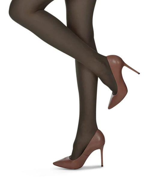 Melas Womens 12 Denier Crystal Sheer Longline Shaper Pantyhose - As-611