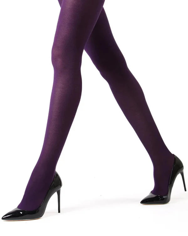 Memoi Soft Pima Cotton Tights with Comfort Waist - Mo-362