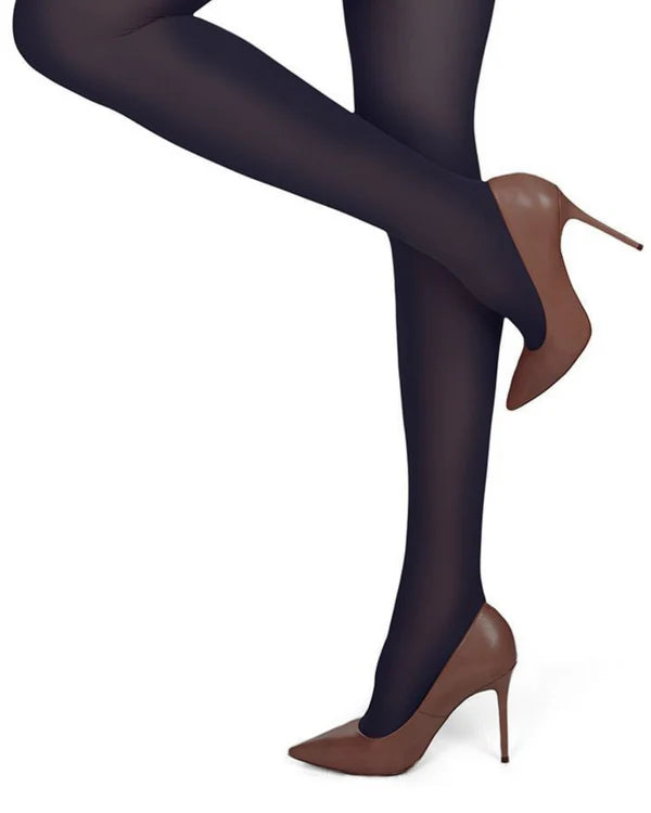 Melas Womens Opaque 60 Denier Microfiber Shaper Control Top Tights - At-713