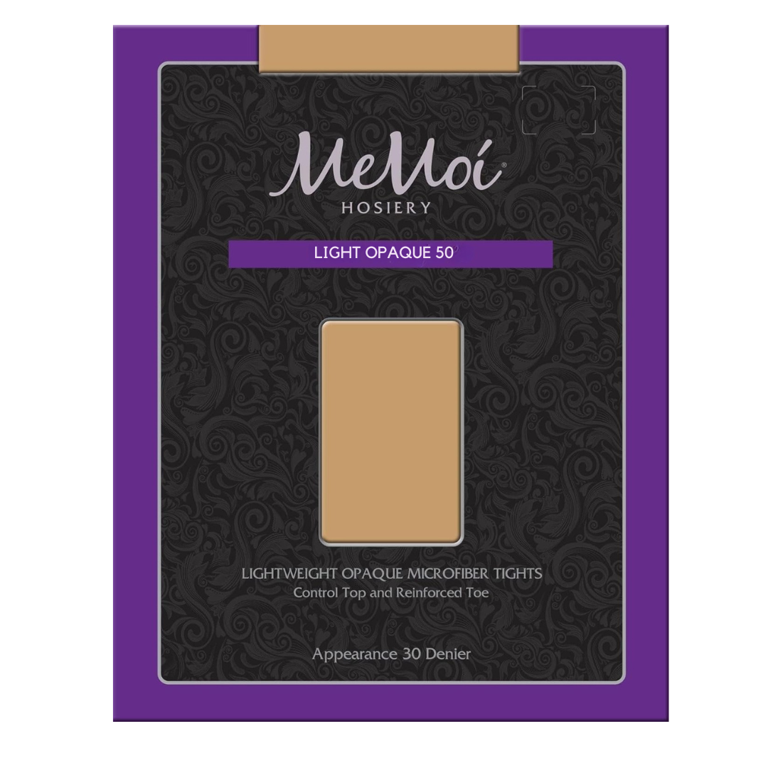 Memoi Women’s Light Opaque 50 Knee Highs - MS-6316