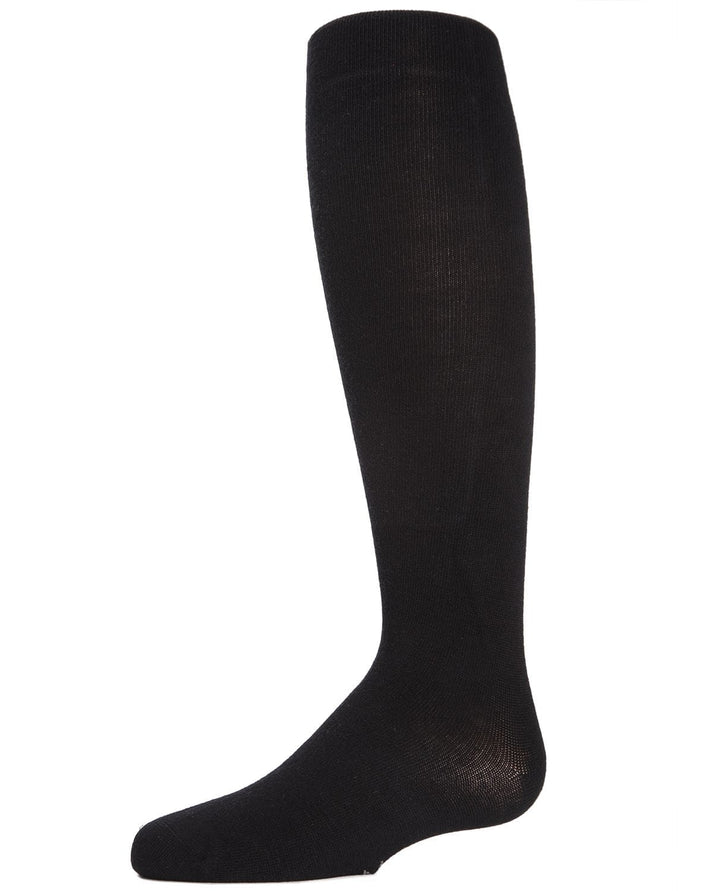 Memoi Girls Soft Pima Cotton Opaque Tights Cocoa - Mk-301