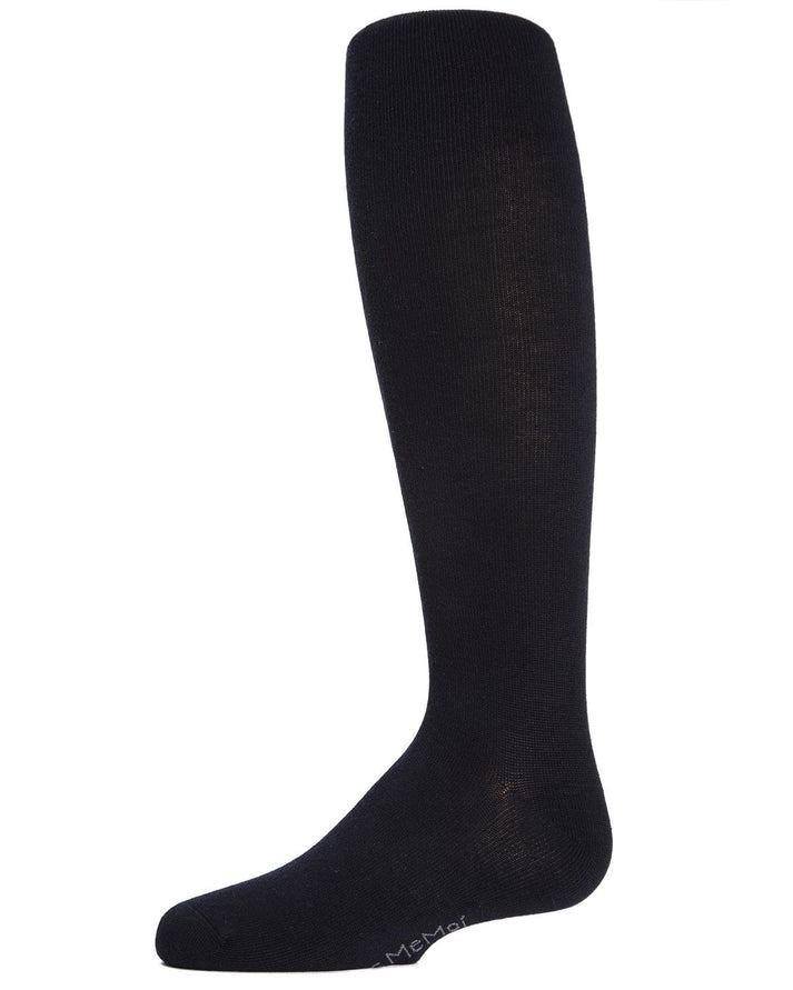 Memoi Girls Soft Pima Cotton Opaque Tights Cocoa - Mk-301