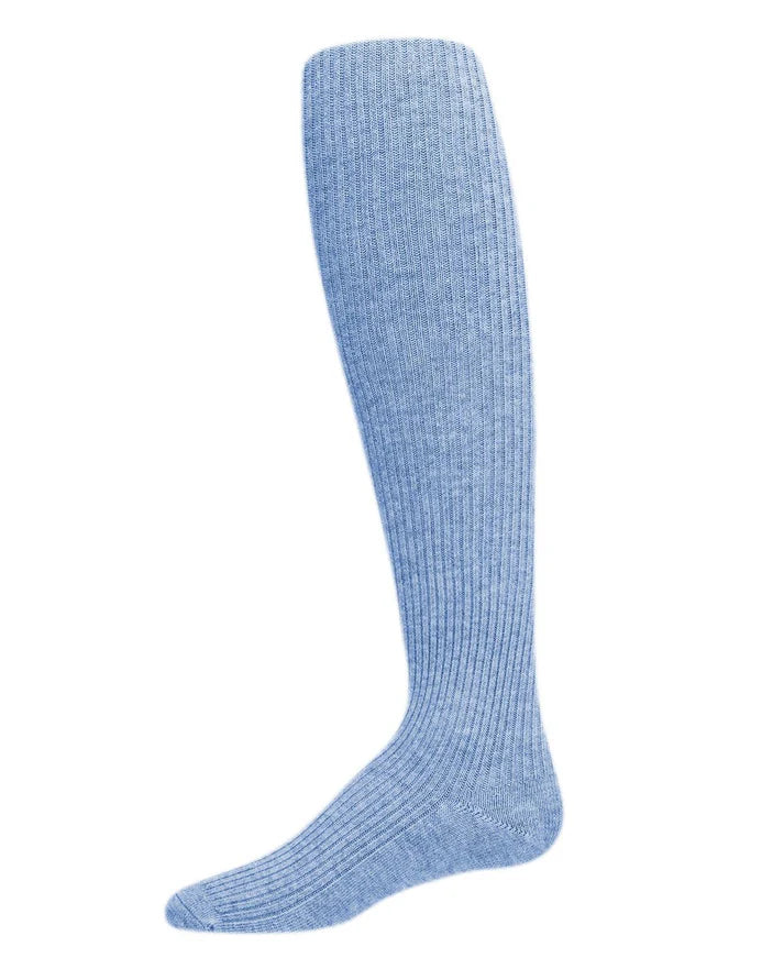 Memoi Girls Thin Ribbed Cotton Tights - Mk-315