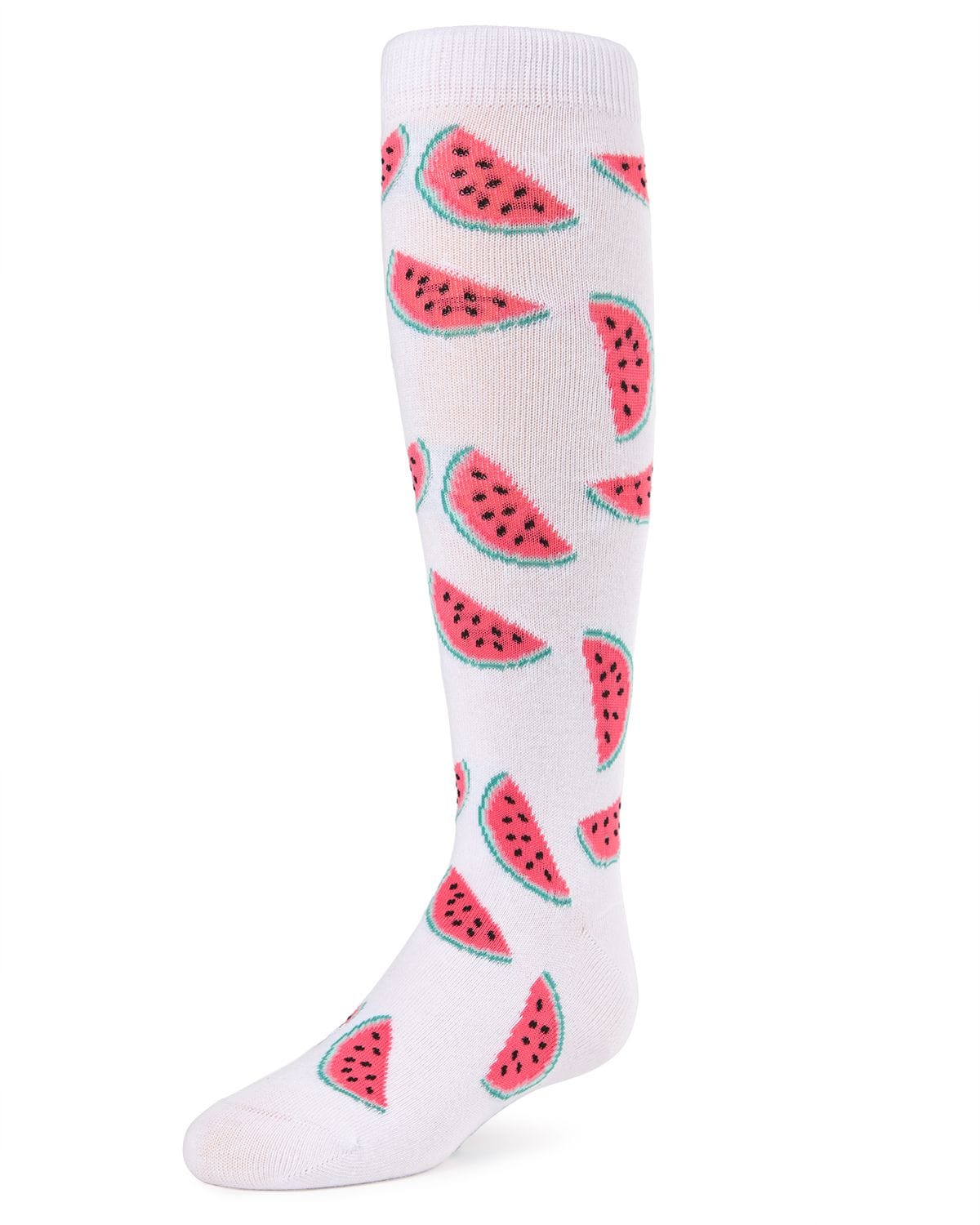 Memoi Fruity Fun Watermelon Girls Cotton Blend Knee-High Socks - Mkf-7028
