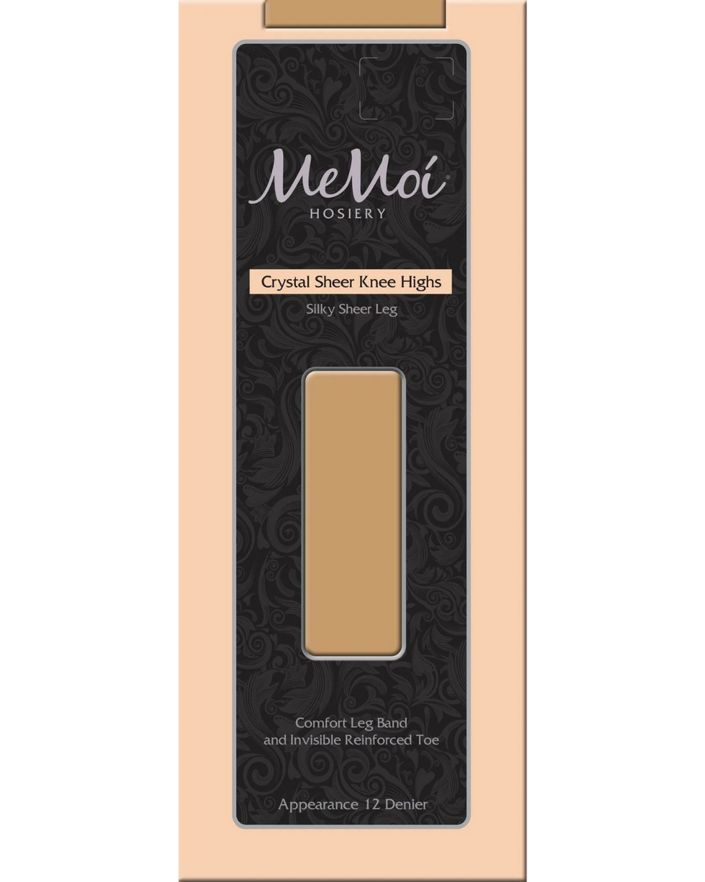 Memoi Womens Silky Sheer Knee Highs - Ms-709