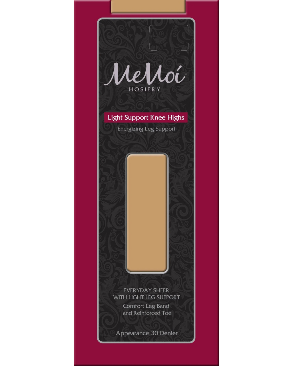 Memoi Womens Light Support Sheer Knee Highs - Ms-715