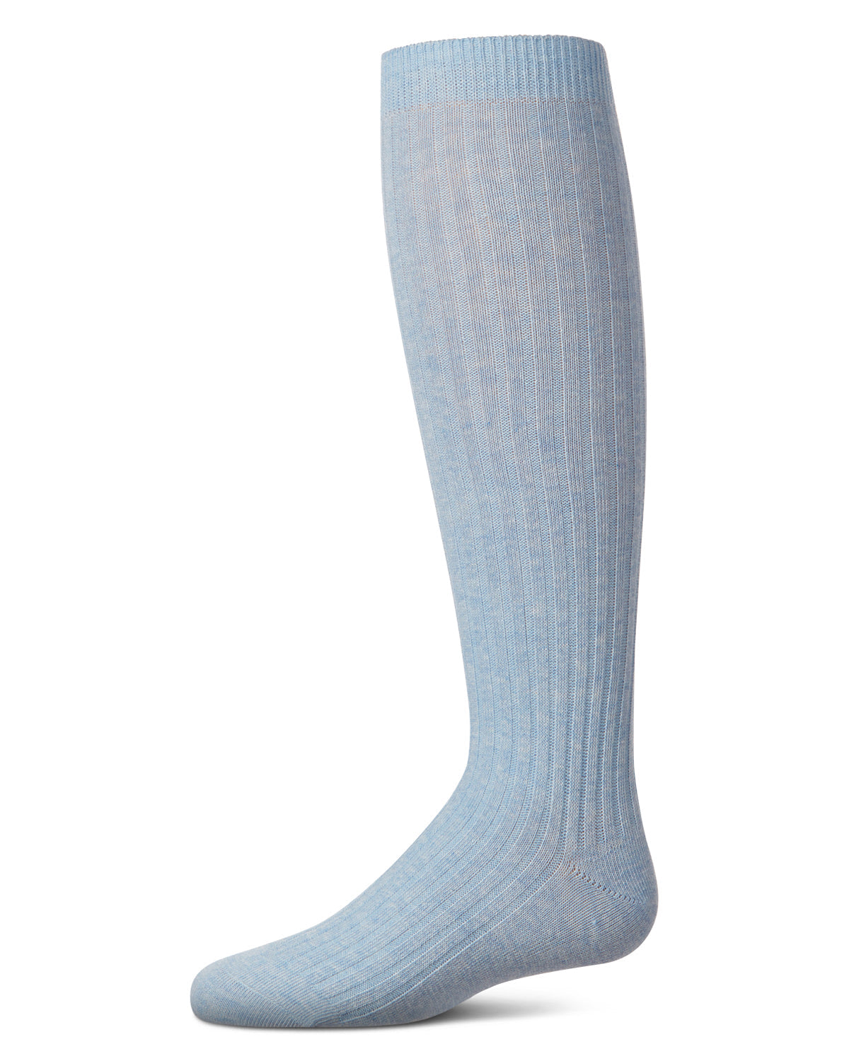 Memoi Ribbed Cotton Blend Knee High Sock - SP-1039