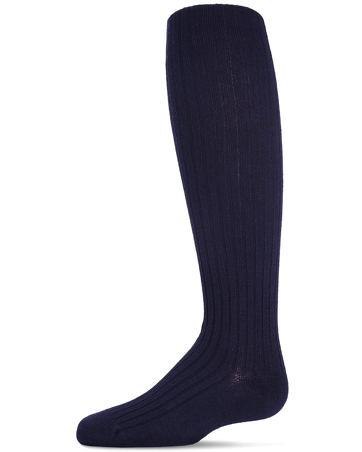 Memoi Ribbed Cotton Blend Knee High Sock - SP-1039