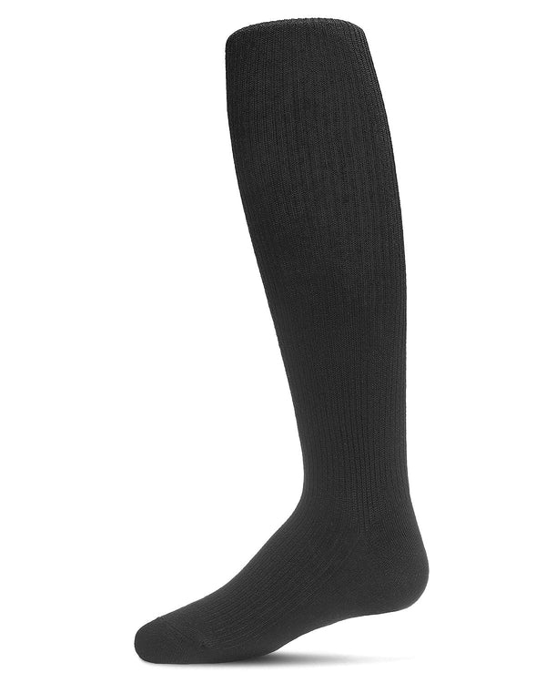 Spot-On Pinned Ribbed Cotton Blend Girls Tights - Sp-3507
