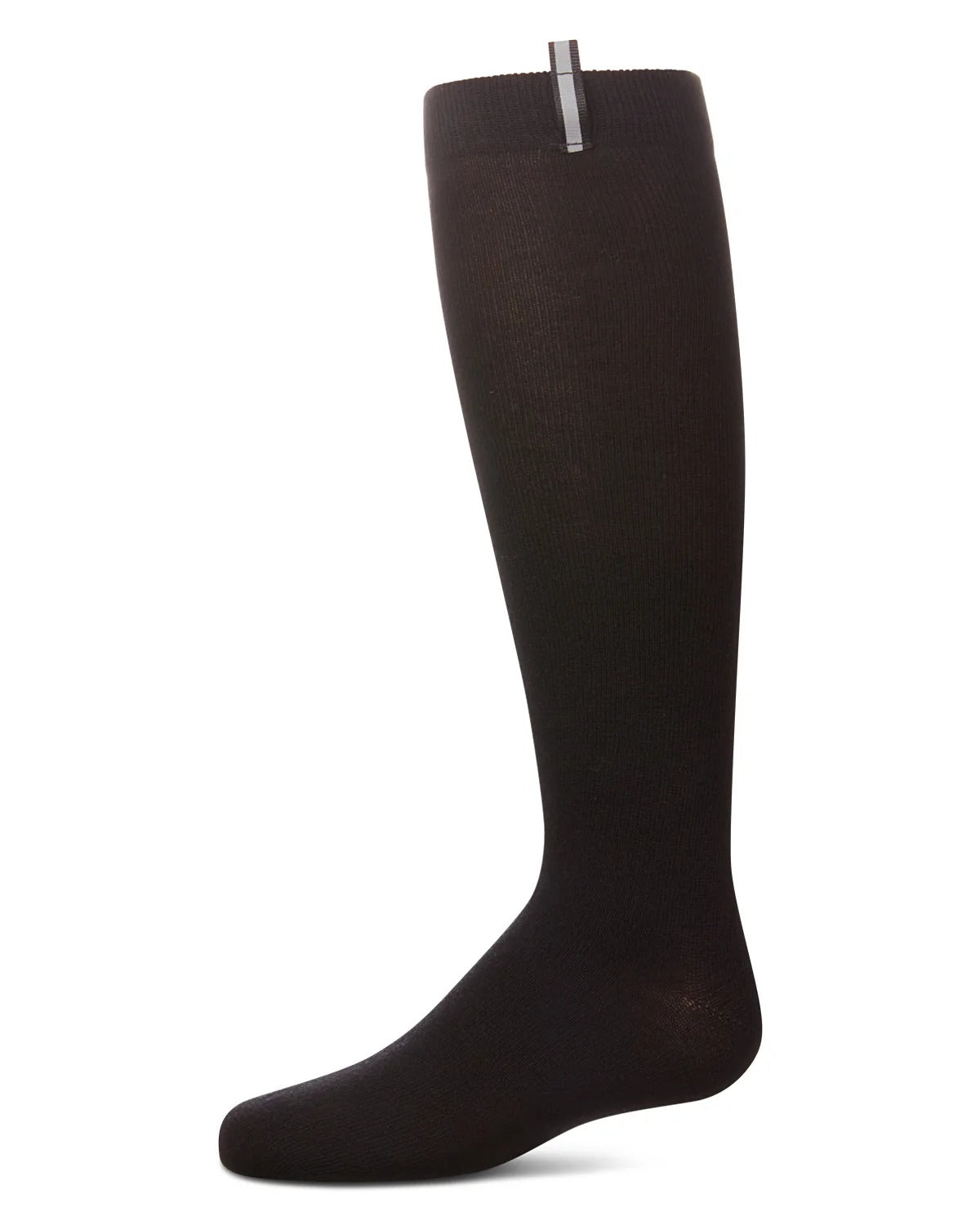 Memoi Girls Reflective Tab Knee High Socks - MKF-11575